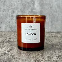 Load image into Gallery viewer, LONDON Soy Wax Candle | White Tea | Bergamot | Jasmine | Thyme